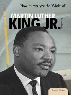 cover image of How to Analyze the Works of Martin Luther King Jr.